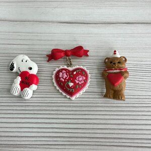 Vintage Valentine's Day Pins